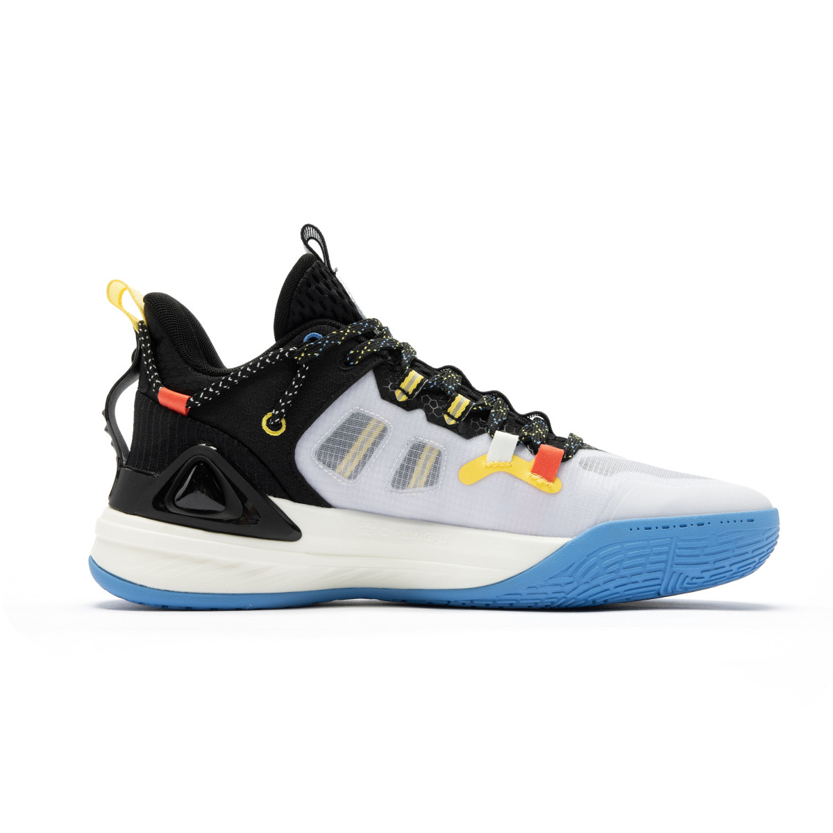QIAODAN Shui Cushioning Abrasion Resistant Cushioning, Wear Resistant Mid top Performance Basketball Shoes Men’s