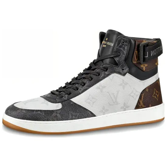 LOUIS VUITTON Rivoli Sneaker Boot Monogram