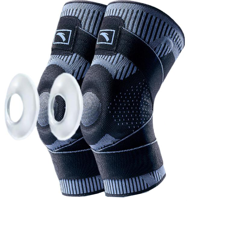 Sports knee pads, comfortable polyurethane elastic climbing basketball belt, for teenagers, polyester, for running