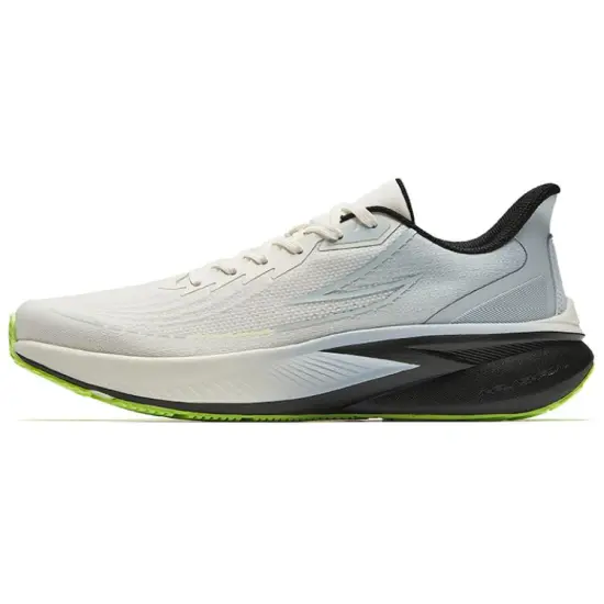 ANTA Running Shoes Men Low-Top Ivory White/FANTAsy Blue