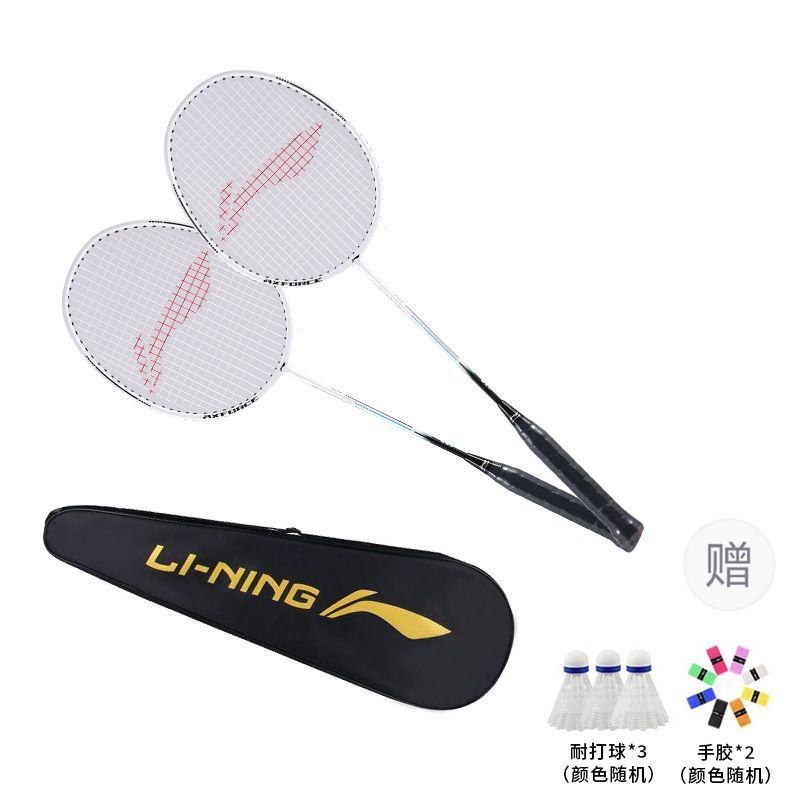 Li Ning Thunder 08 AXFORCE 08 Badminton Rackets Offensive Type Heavy Head, Stiff Shaft Advanced Level