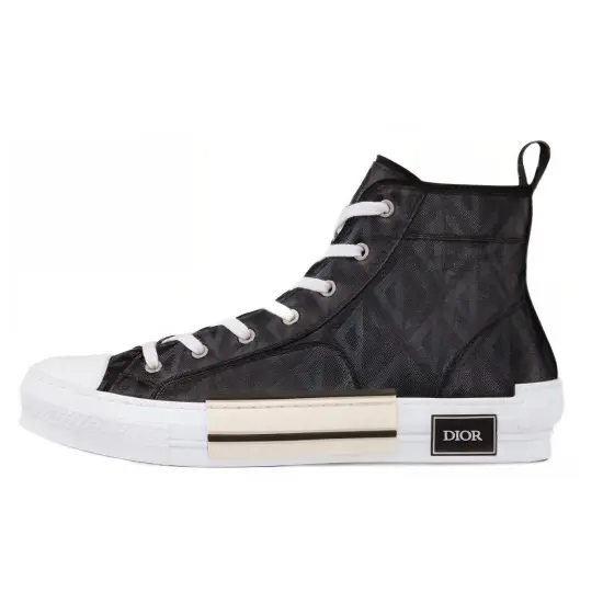 DIOR B23 High Top Black Cd Diamond