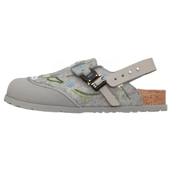 DIOR By Birkenstock Mule Tokio Felted Wool Flowers