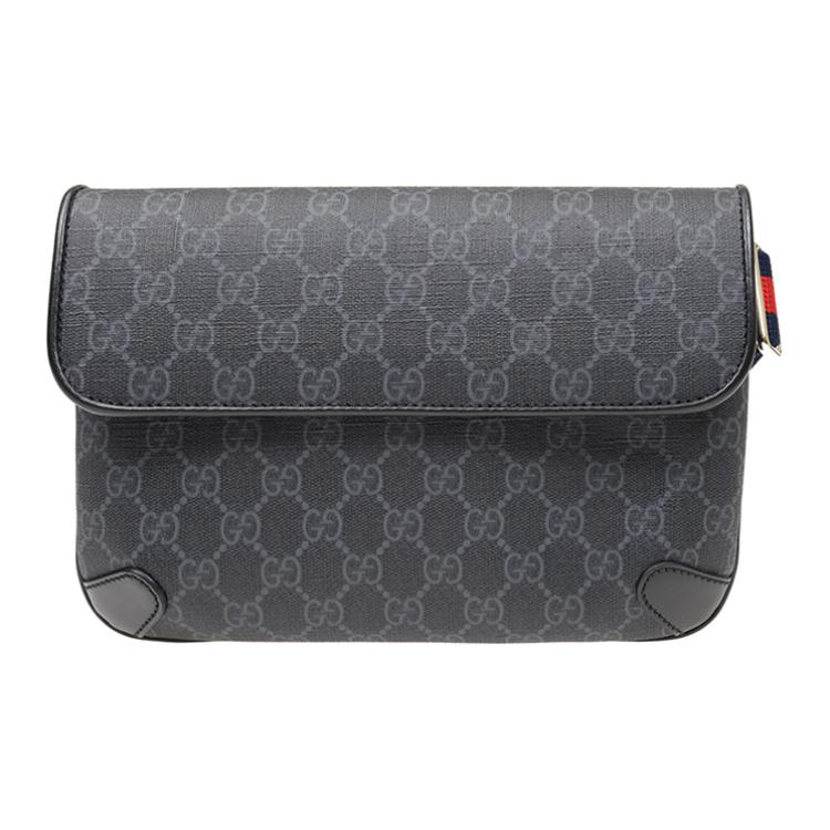 Сумка Gucci GG Supreme (черная)