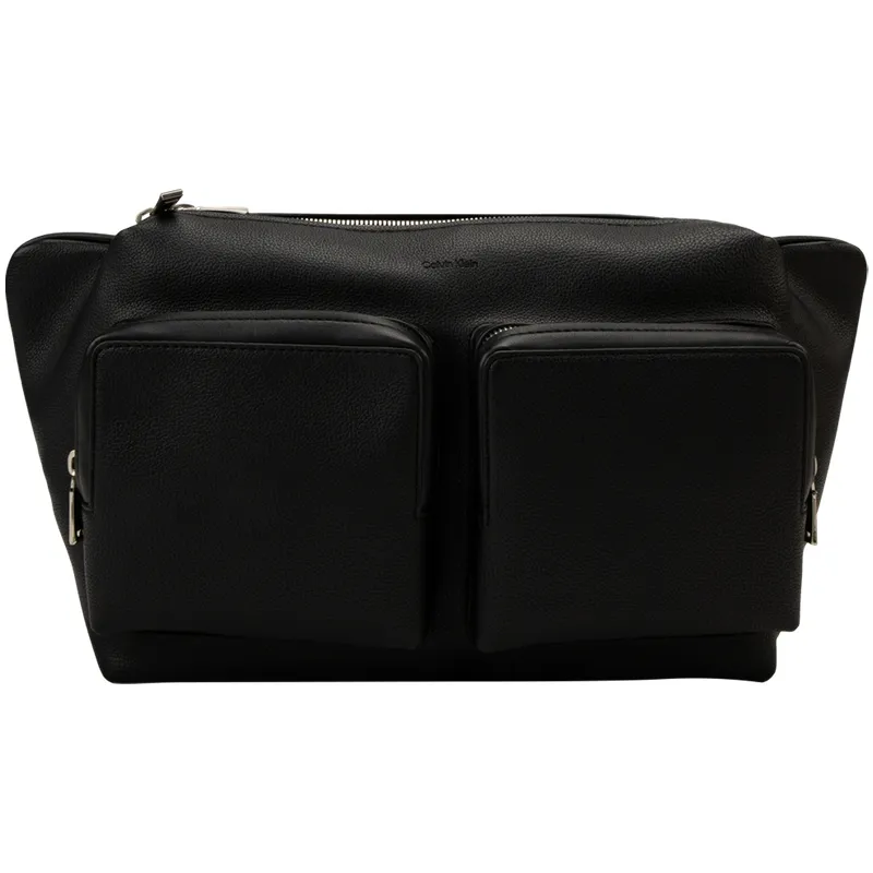 CALVIN KLEIN Synthetic Material Crossbody Bags Men's Black