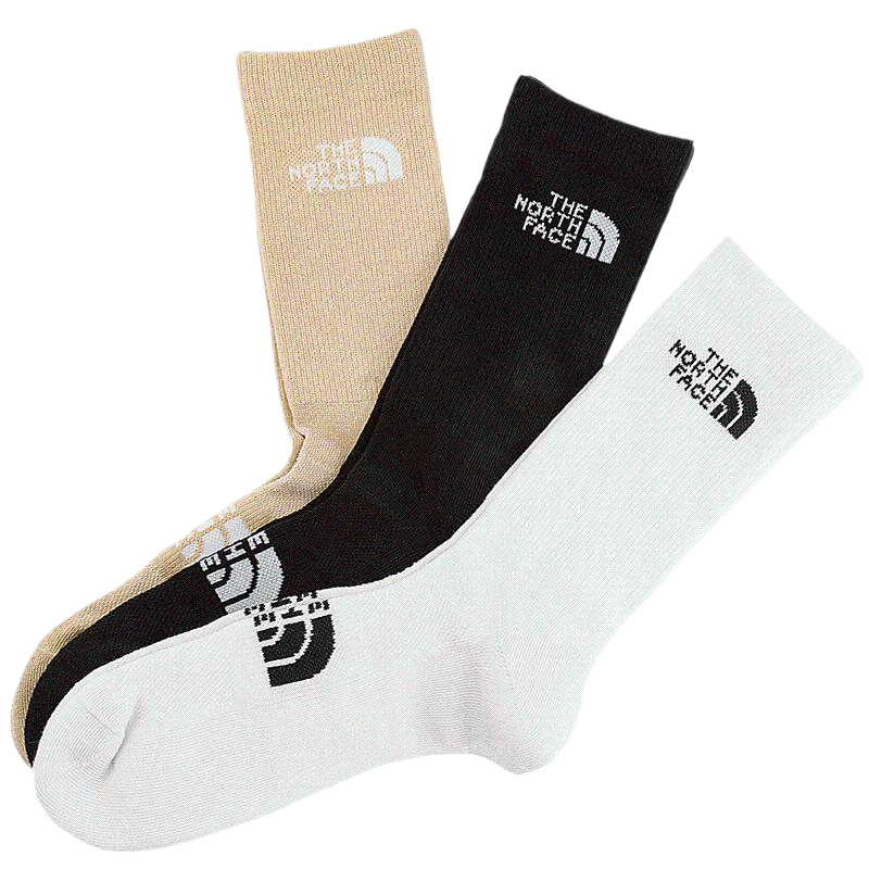 THE NORTH FACE Crew Socks Unisex 3 Pack