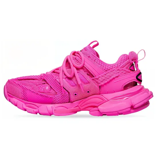 Balenciaga Women's Track Sneaker 'Dark Pink'