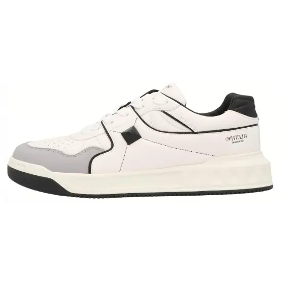 Valentino One Stud Low 'White Black'
