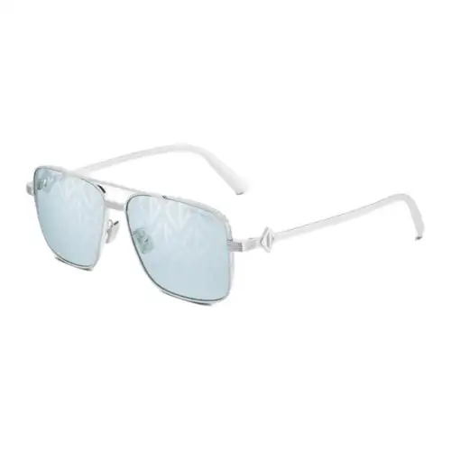 DIOR Metal Aviator Sunglasses Men's Silver