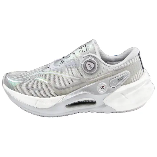 LiNing Furious Rider 7.0 PRO V2 Cushioning Lightweight Rebound Low Top Carbon Plate Casual Running Shoes Men's Gray