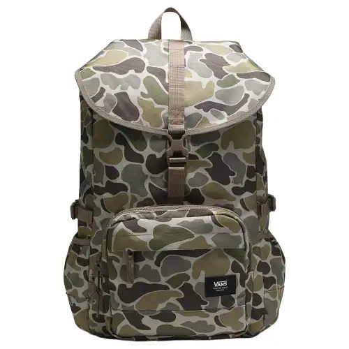 Vans Nylon Outdoor Mountaineering Bag Backpack Unisex Army Green