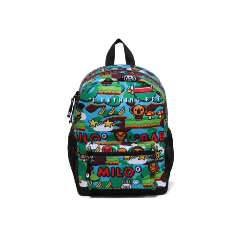 A BATHING APE Polyester Backpack Regular Men's Multicolor