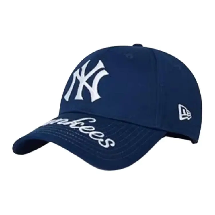 New Era Cotton Baseball Caps Unisex Navy Blue