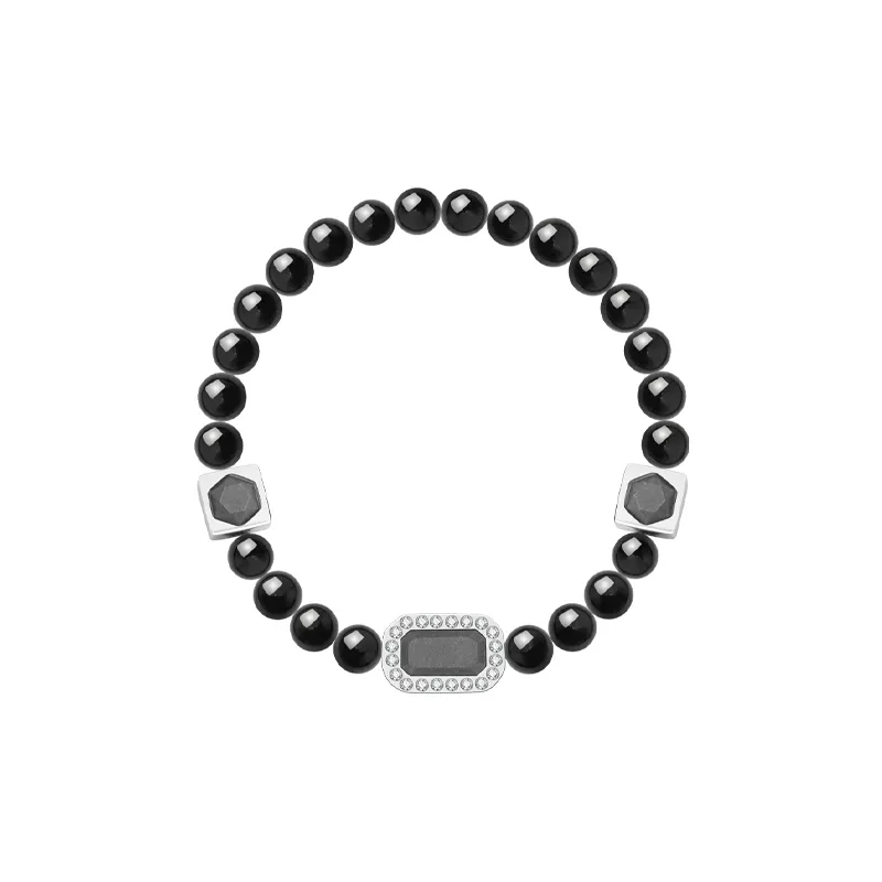 BABAMA Obsidian Jade Bracelets Unisex