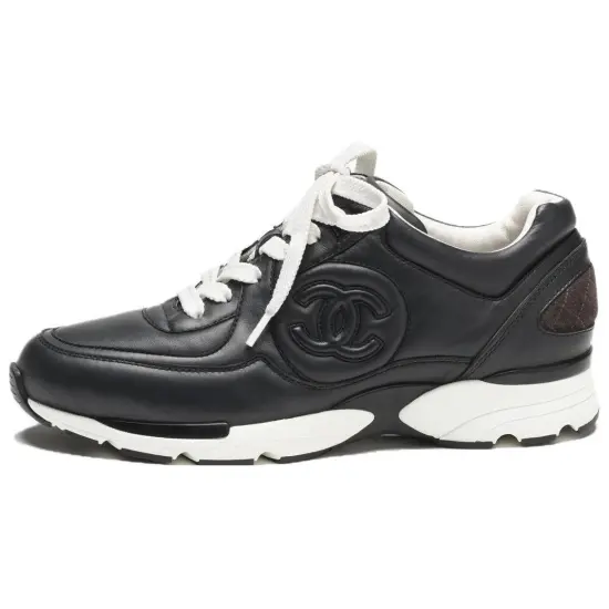 CHANEL Casual Shoes Women's Low-Top Gray