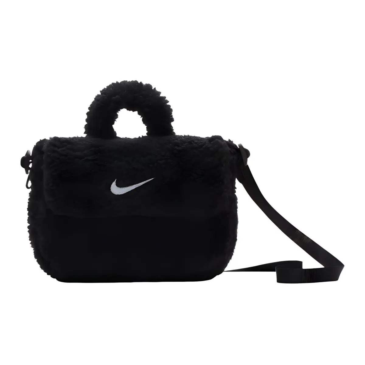 Nike Fabric Handbag, Shoulder Bag, Crossbody Bag Regular Women's Black