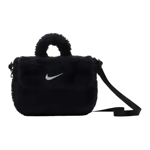 Nike Fabric Handbag, Shoulder Bag, Crossbody Bag Regular Women's Black
