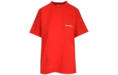 Balenciaga FW22 T Shirt Regular Fit Men's Red