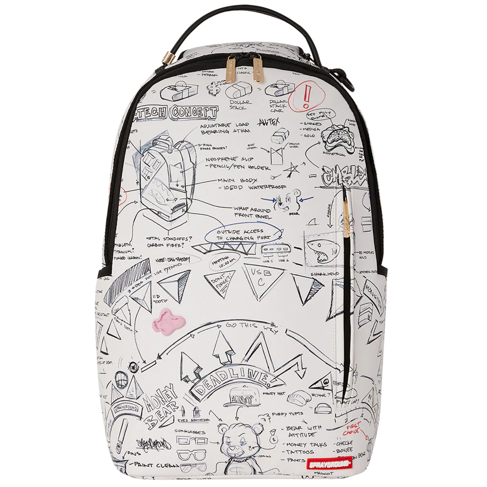 Рюкзак SPRAYGROUND sg (белый)