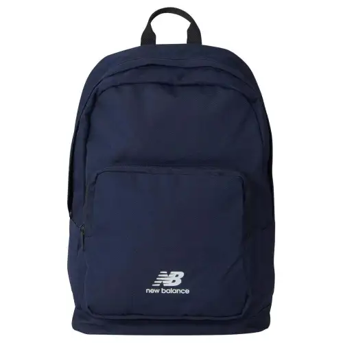 New Balance Polyester Backpack Unisex Navy Blue