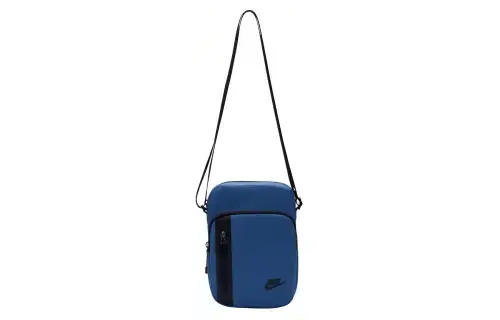 Nike Polyester Shoulder Bag, Crossbody Bag Small Unisex Blue