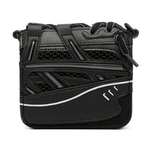 Balenciaga Polyester Shoulder Bag, Crossbody Bag, Wallet Women's Black