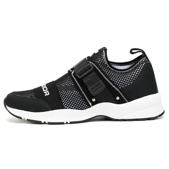 DIOR Casual Shoes Men Low-Top Black White