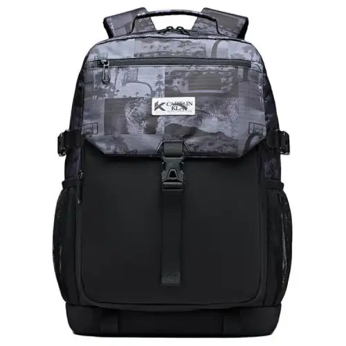 Anta Fabric Backpack Regular Unisex Gray Black