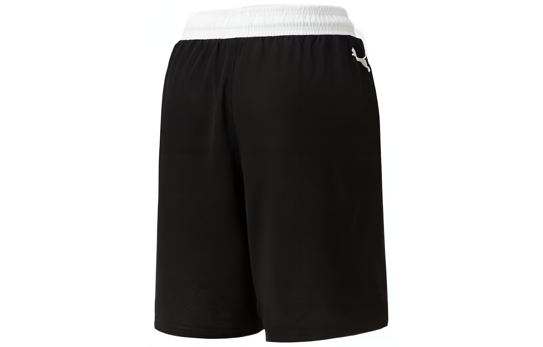 PUMA TEAMWEAR FLARE Basketball Shorts Men’s Black White
