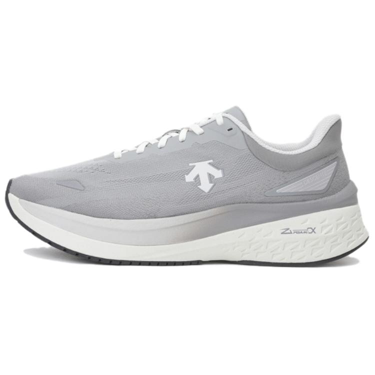 DESCENTE ENERGITE RIDE Slip Resistant Abrasion Resistant Low top Running Shoes Unisex Gray