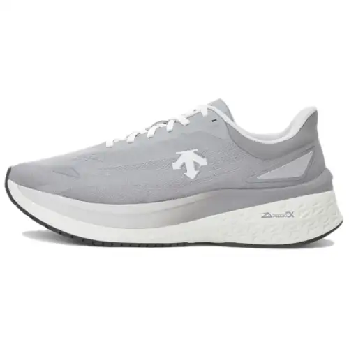 DESCENTE ENERGITE RIDE Slip Resistant Abrasion Resistant Low top Running Shoes Unisex Gray