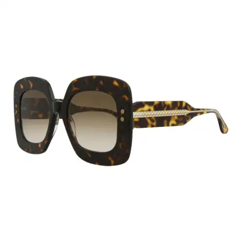 Bottega Veneta Acetate Butterfly Sunglasses Women's Tortoiseshell