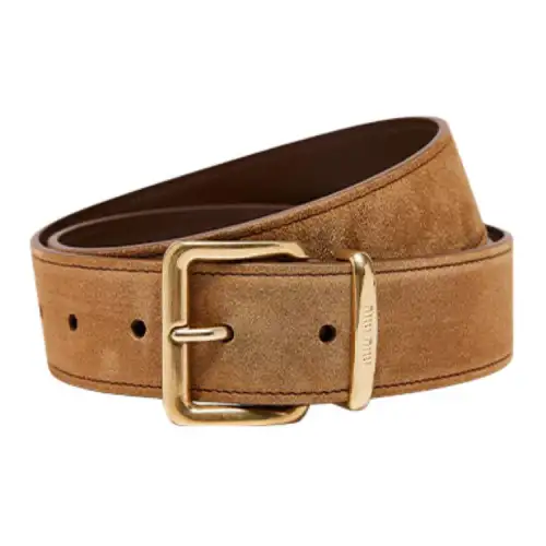 MIU MIU Suede Belt