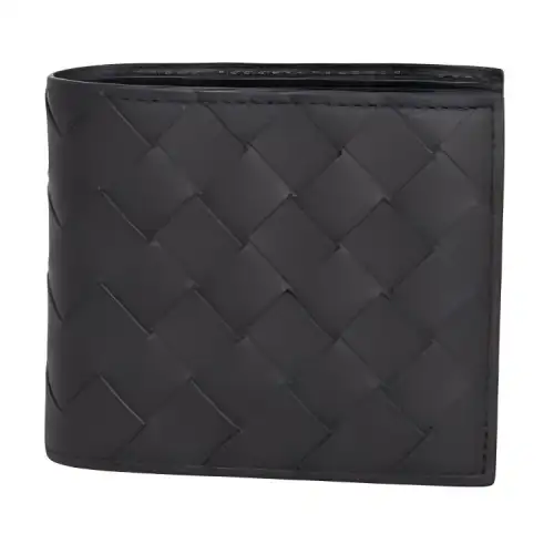 Bottega Veneta Intrecciato Bi Fold Wallet