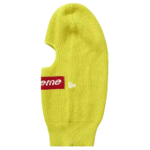 Supreme x New Era Acrylic Hats & Caps Men's Yellow