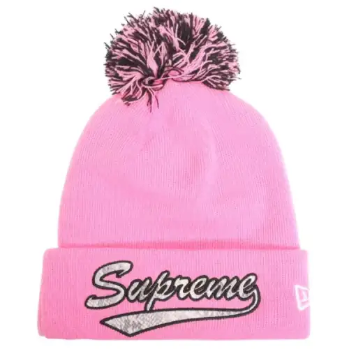 Supreme New Era Snake Script Beanie