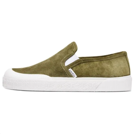 LOEWE Skateboard Shoes Men Low-Top Green