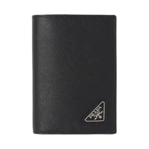 PRADA Saffiano Leather Wallet Small Men's Black