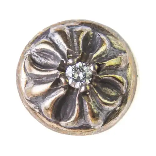 Chrome Hearts Silver Stud Earrings Women's Silver