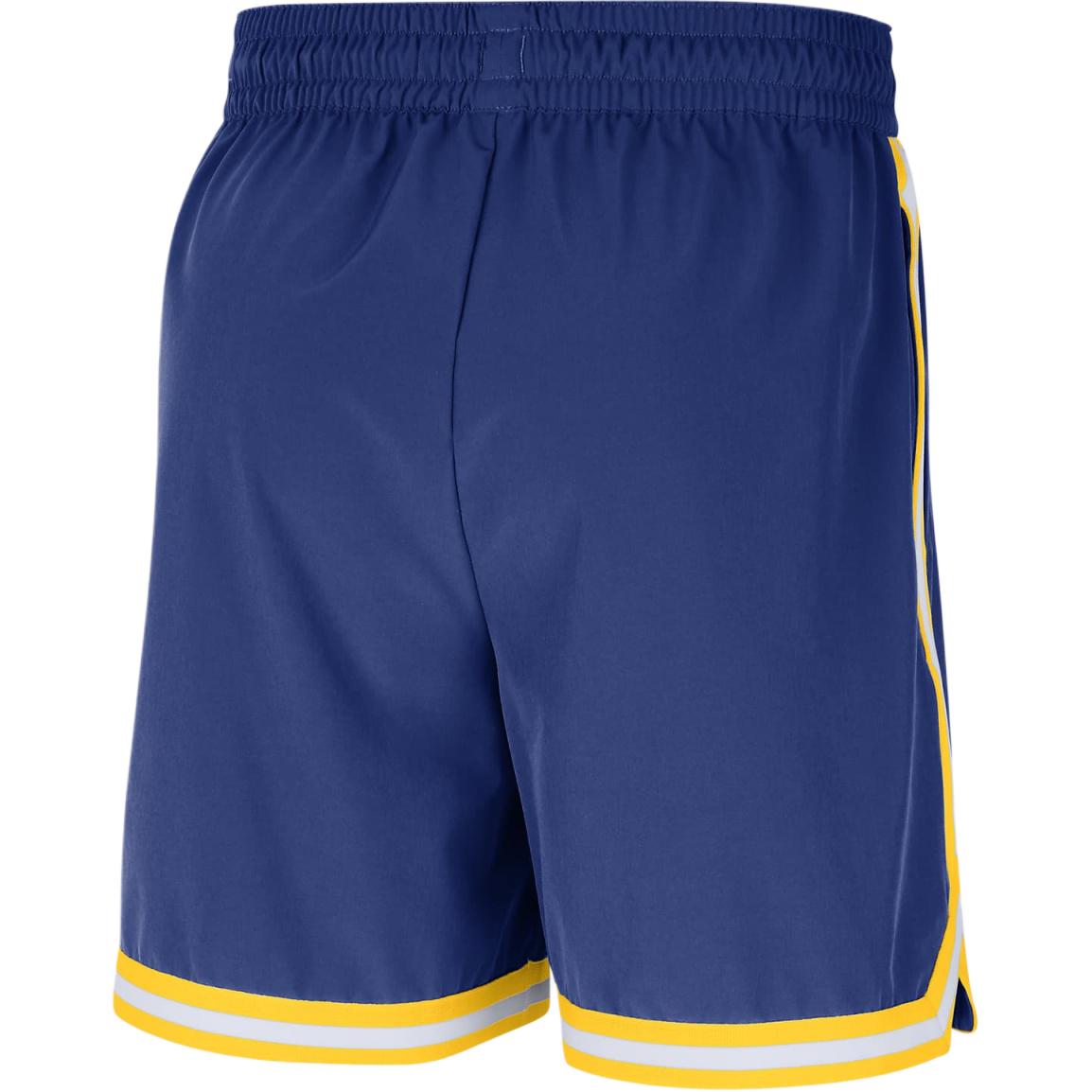 Nike DNADRI FIT NBA Basketball Shorts Men’s Lantern Blue/Amarillo Yellow/White