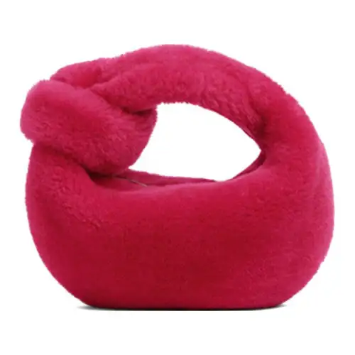 Bottega Veneta Jodie Mini Shearling Lollipop