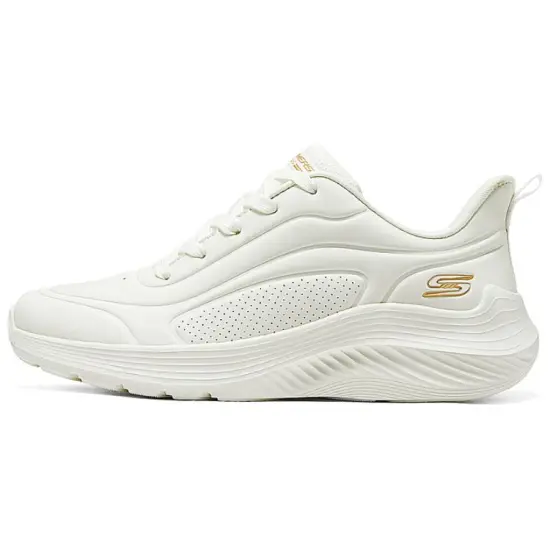 Skechers Bob's Slip-Resistant Breathable Low-Top Casual Shoes Women's White