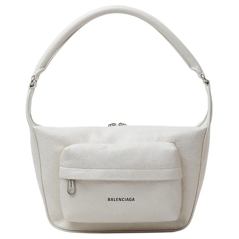 Balenciaga Raver Medium Bag With Handle White