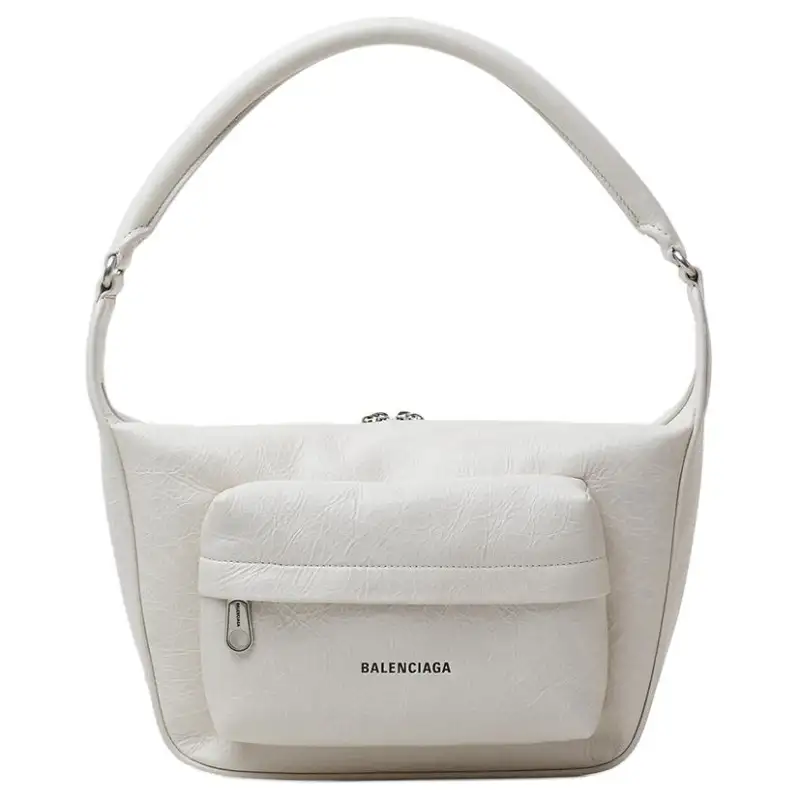 Balenciaga Raver Medium Bag With Handle White