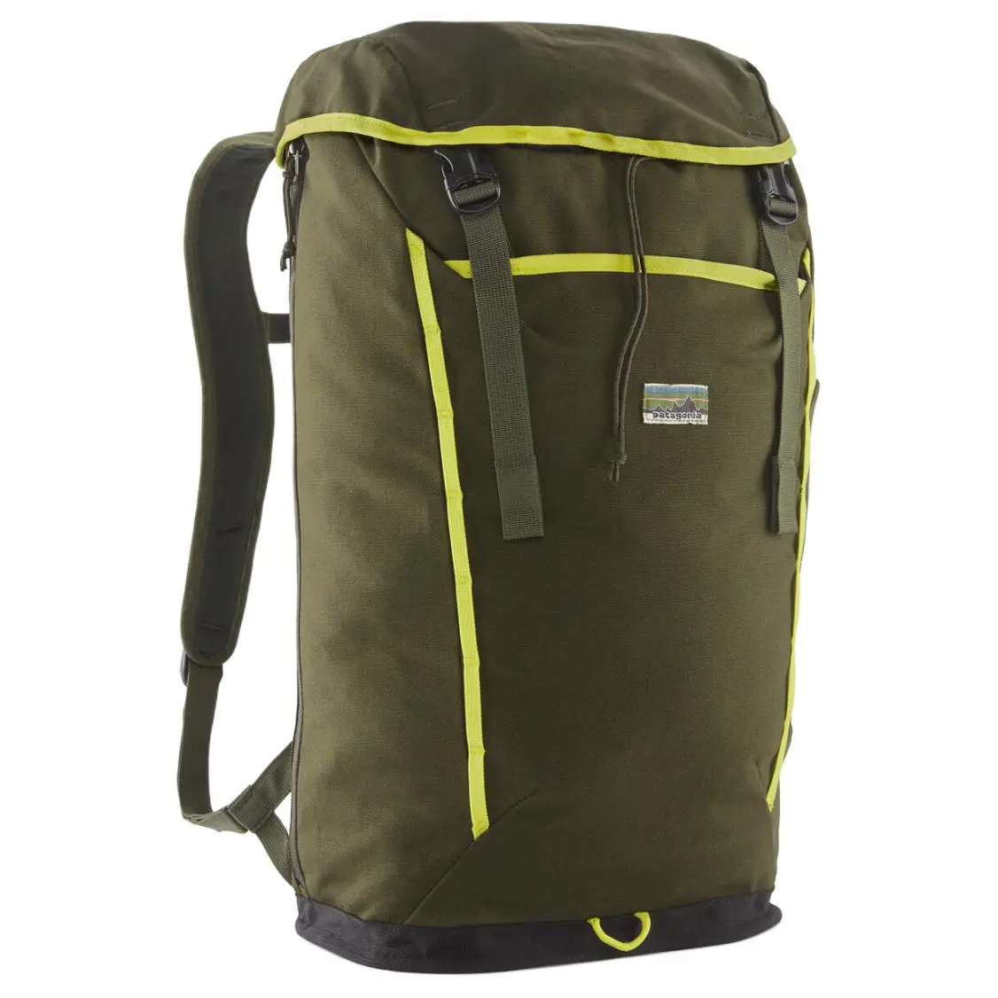 Patagonia Fieldsmith 28L Backpack Outdoor Bag Organic Cotton Canvas Pine Needle Green Unisex