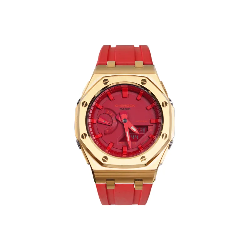 CASIO Unisex 44mm Red Watch