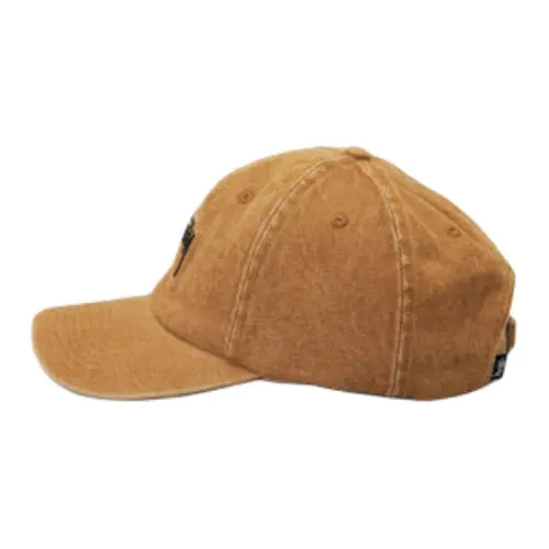 Stussy Cotton Baseball Caps Men's Khaki