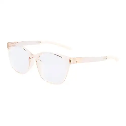 Nike Injection Molded Round Eyeglass Frames Women's Pink