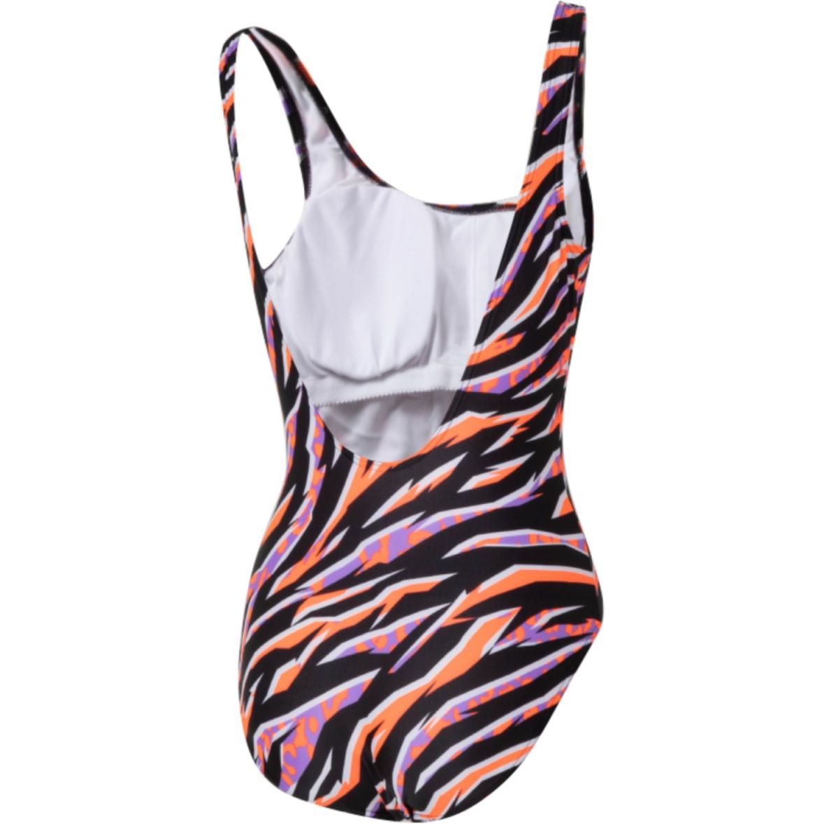 Speedo One piece Swimsuit Women’s Orange Black