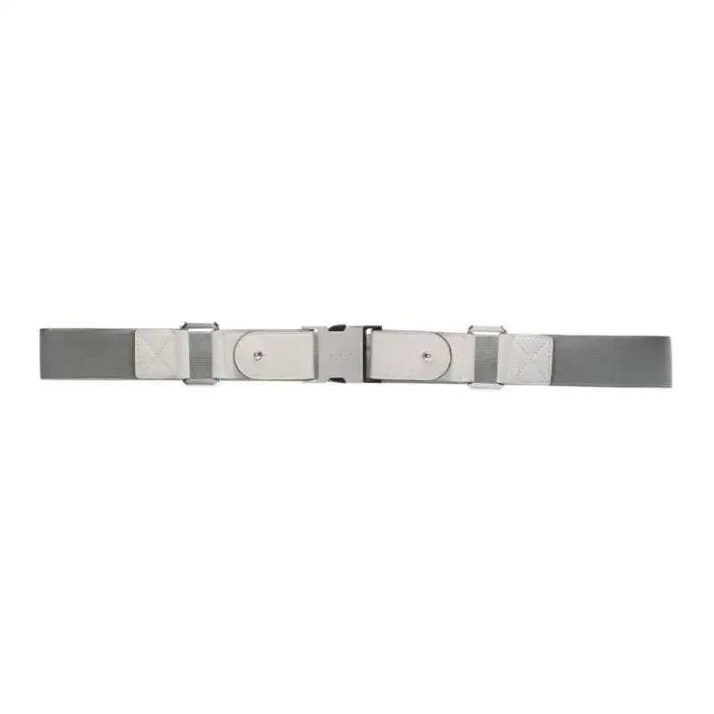 GUCCI Hardware Accessories Leather, Elastane, Metal Leather Belts Women's White Width 3.5cm